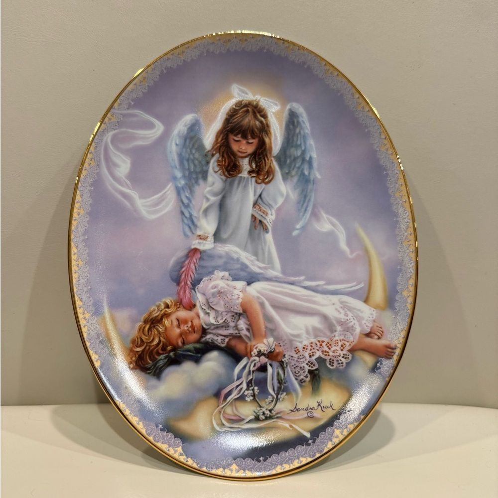 2000 Sandra Kuck “Heaven’s Gentle Touch” Plate No. 2832A